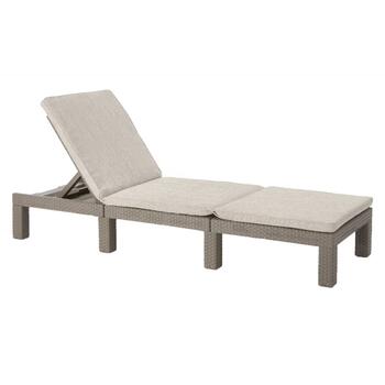 Sauļošanās krēsls Daytona Deluxe 195x65x25.5cm 252225 KETER (252225)