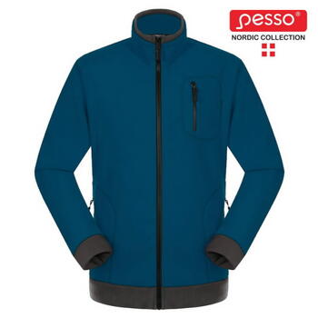 Pesso Fmmn flīsa jaka FMMNXL, zila, XL, 300g/m², rāvējslēdzējs, kabatas (FMMNXL)