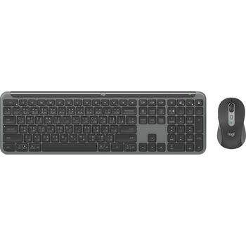 Logitech Bezvadu tastatūras un peles komplekts MK950 920-012490, 10m, 400-4000DPI, grafīta krās. (920-012490)