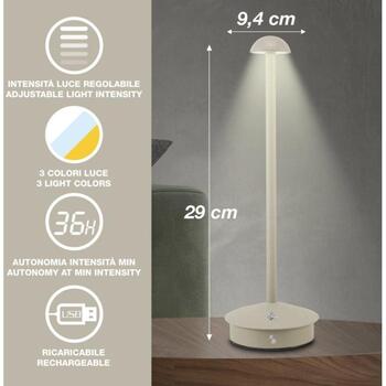 Beper Настольная лампа P207ILI152, 1.5W, серая, LED, 1 лампочка, затемнение, регулировка цветовой температуры (P207ILI152)