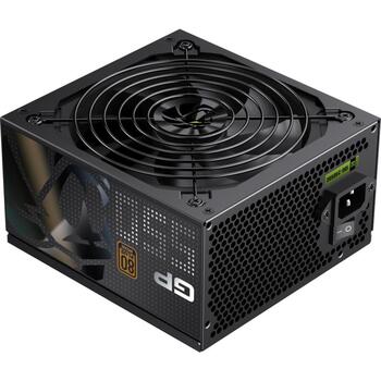 Gamemax barošanas bloks GP 550B, 550 W, Bronza, Nemodulārs, 140 mm ventilators, 1 x 24 pin ATX, 2 x 8 pin EPS12V, 3 x SATA (GP 550B)
