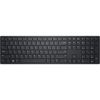 Dell klaviatūra KB500 580-AKOR, bezvadu, melna, 2.4 GHz, 12 programmējamas taustiņi, QWERTY krievu (580-AKOR)