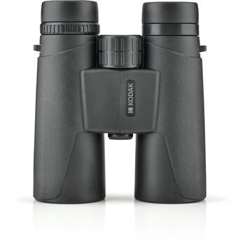 Kodak BCS800 бинокль BCS800BK, 10x42mm, 94м/1000м, 5.4°, 56-75мм, 562г, кровельная призма, BK-7, центральная фокусировка (BCS800BK)