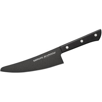 Samura SH-0083 малый нож шеф-повара, 166 мм, AUS-8, 58 HRC, рукоятка ABS, shadow (SH-0083)