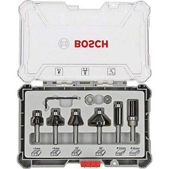 Frēžu komplekts Trim&Edging 6 gab. 8 mm kāts 2607017469 BOSCH (2607017469)