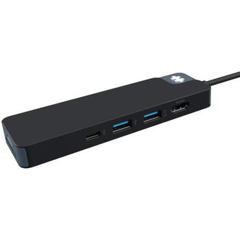 Hyper HyperDrive Flex 8 Port USB-C док-станция HD4102BKGL, 1 HDMI порт, черный (HD4102BKGL)