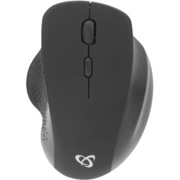 Sbox Беспроводная мышь WM-549B, 6D, 1600 DPI, 10m, 1 x AA, черная, оптический сенсор, USB 2.0 (WM-549B)