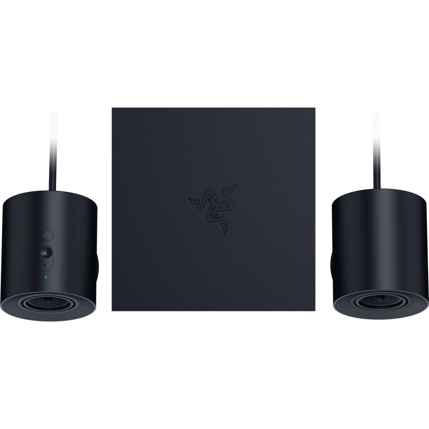 Razer игровая акустическая система Nommo V2 RZ05-04750100-R3G1, 2.1-канальная, 40-20000 Гц, Bluetooth 5.3, USB Type C в Type A (RZ05-04750100-R3G1)