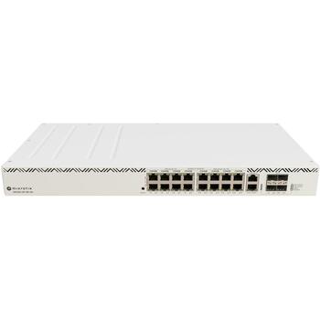 Mikrotik CRS320-8P-8B-4S+RM коммутатор 17 Gigabit Ethernet портов, 4 SFP+ порта, PoE, 600 W блок питания (CRS320-8P-8B-4S+RM)