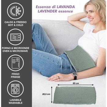 Beper Тепловой пояс C302AAC003, 50 × 18 × 2 см, хлопковый чехол, вишневые косточки, можно нагревать, можно стирать (C302AAC003)