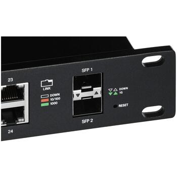 Ubiquiti управляемый коммутатор ES-24-250W, 24x1000Base-T PoE+, 2xSFP, 52 Gbit/s, 250 W (ES-24-250W)