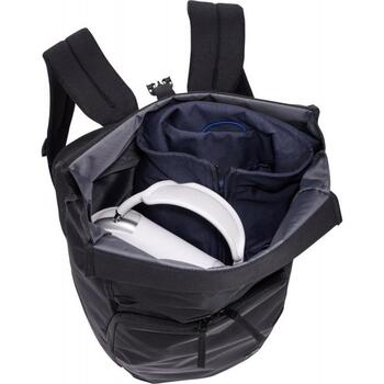 Case Logic Рюкзак VARIBP117 BLACK, 17 дюймов, 43.2 см, 2 боковых кармана, дышащая подкладка, водоотталкивающий, ремень для тележки (3205427)