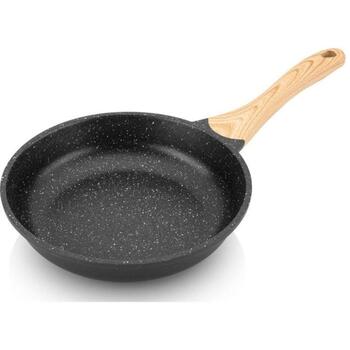 Eta Panna ETA792990000 TITANIUM II, 24cm, elektriskai, indukcijai, gāzei, stikla keramikai, fiksēta rokturis, melna (ETA792990000)