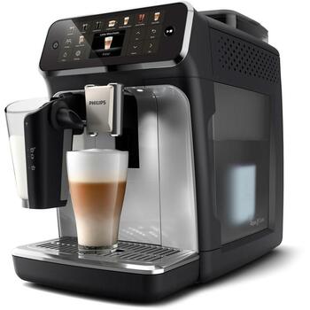 Кофемашина Philips EP5546/70, мощность 1500 Вт, объем резервуара для воды 1.8 Л, 20 программ, 2 носика, TFT дисплей (EP5546/70)