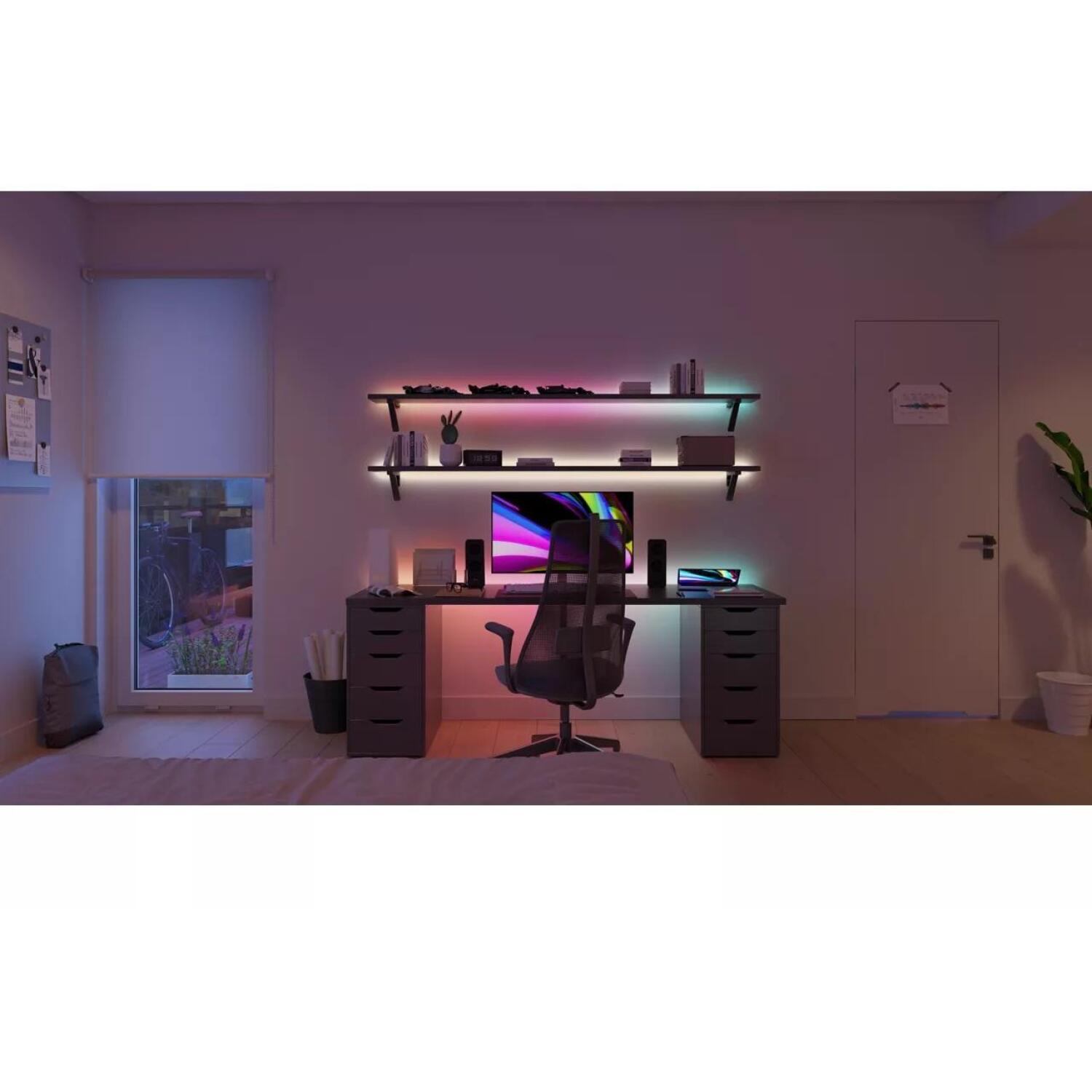 Philips Hue Essential gaismas lente 8721103096487, 10m, 27.2W, 500lm, 6500K, IP20, Zigbee, Bluetooth (8721103096487)