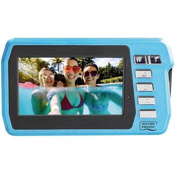 Easypix Aquapix W3048-I Iceblue Edge 10075, цифровая камера, 13МП, 4K, 3