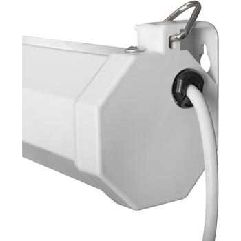 Sbox Экран для проектора PSA-112-2, 200x200см, 16:9, 4:3, 1:1, электрический, белый, ткань, сталь, пульт дистанционного управления (PSA-112-2)
