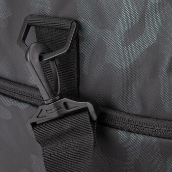 Rivacase Duffel soma 7641NAVYCAMO, 30L, poliesters, 0.625kg, ūdensizturīgs, iekšējais tīkls, sānu kabata (7641NAVYCAMO)