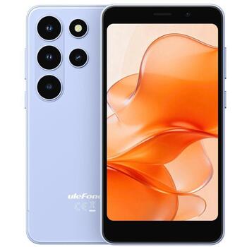 Ulefone смартфон Note 22, 3GB/32GB, 5-дюймовый LCD 480x854, 3000mAh, Android 16.0, Unisoc T7100, 4G, Dual SIM, камера 2MP, IP54 (NOTE 22 3/32GB DEEP BLUE)
