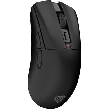 Genesis Zircon 880 NMG-2379, bezvadu optiskā spēļu pele, 12000 DPI, 6 pogas, 2.4 GHz, Bluetooth, USB, melna (NMG-2379)
