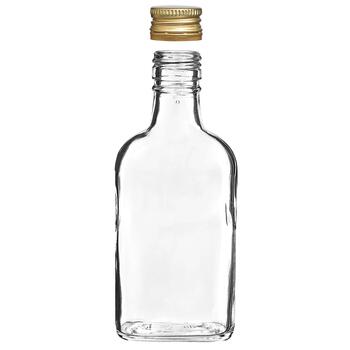 Browin Hip flask glass bottle 631411, 200ml, 10gab, ar vāciņu, tipa: degvīns (631411)