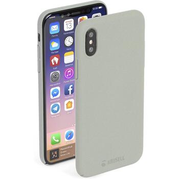 Krusell Sandby Чехол 61092-2, 5.8'', Бежевый, совместим с Apple iPhone X/XS, тонкий, хорошее сцепление, приподнятый край (61092-2)