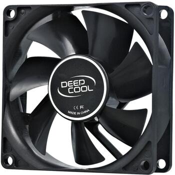 Deepcool Datora ventilators XFAN 80 DP-FDC-XF80, 80mm, 1800RPM, 21.8CFM, 20.3dBA, hidro gultņi (DP-FDC-XF80)