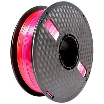 Flashforge Филамент, Silk PLA, 3DP-PLA-SK-01-RP, 1.75 мм, 1 кг, 340 м, FDM, Красный/Фиолетовый (3DP-PLA-SK-01-RP)