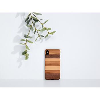 Man&Wood Чехол для смартфона M7711B, 6.5, С изображением, Apple iPhone XS Max, натуральное дерево, поликарбонат (M7711B)