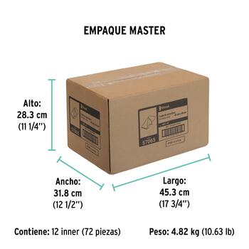 Mikrošķiedras dvielis 40 x 40 cm Klintek ® MIC-40 TRUPER (MIC-40)