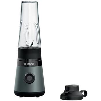 Bosch VitaPower ToGo блендер MMB2111S, 450 W, 0.6 L, Tritan, дробление льда, серебристый (MMB2111S)
