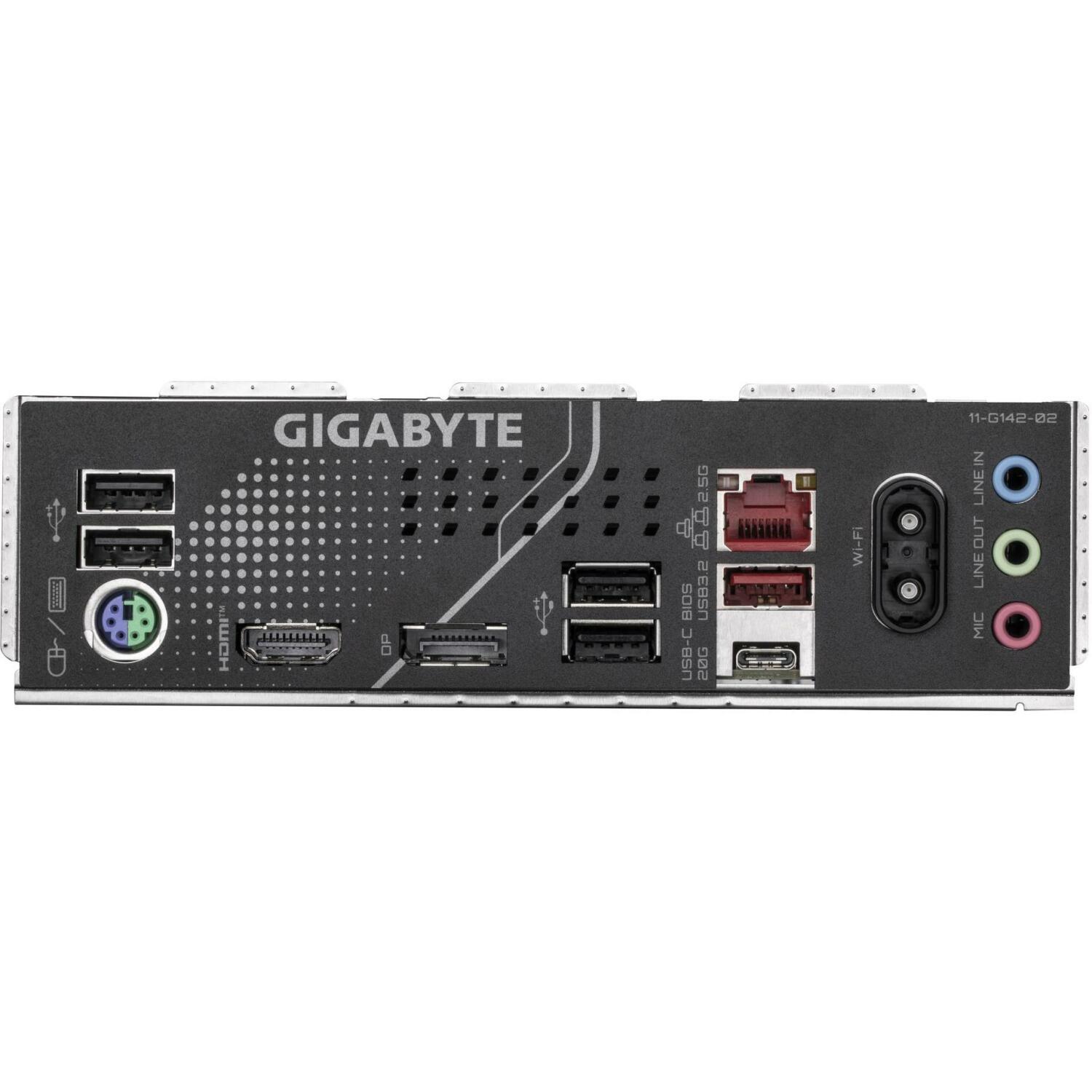 Gigabyte Mātesplate B860 EAGLE WIFI6E 1.0, 12+1+2+1 fāzes, 4xDIMM DDR5, 2xPCIe 4.0 M.2, 2.5GbE LAN, WIFI 6E, USB 3.2 Gen 2x2 (B860 EAGLE WIFI6E 1.0)