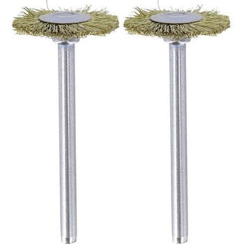 Щетка из латунная D = 19,0, 2 шт. 26150535JA DREMEL (26150535JA)