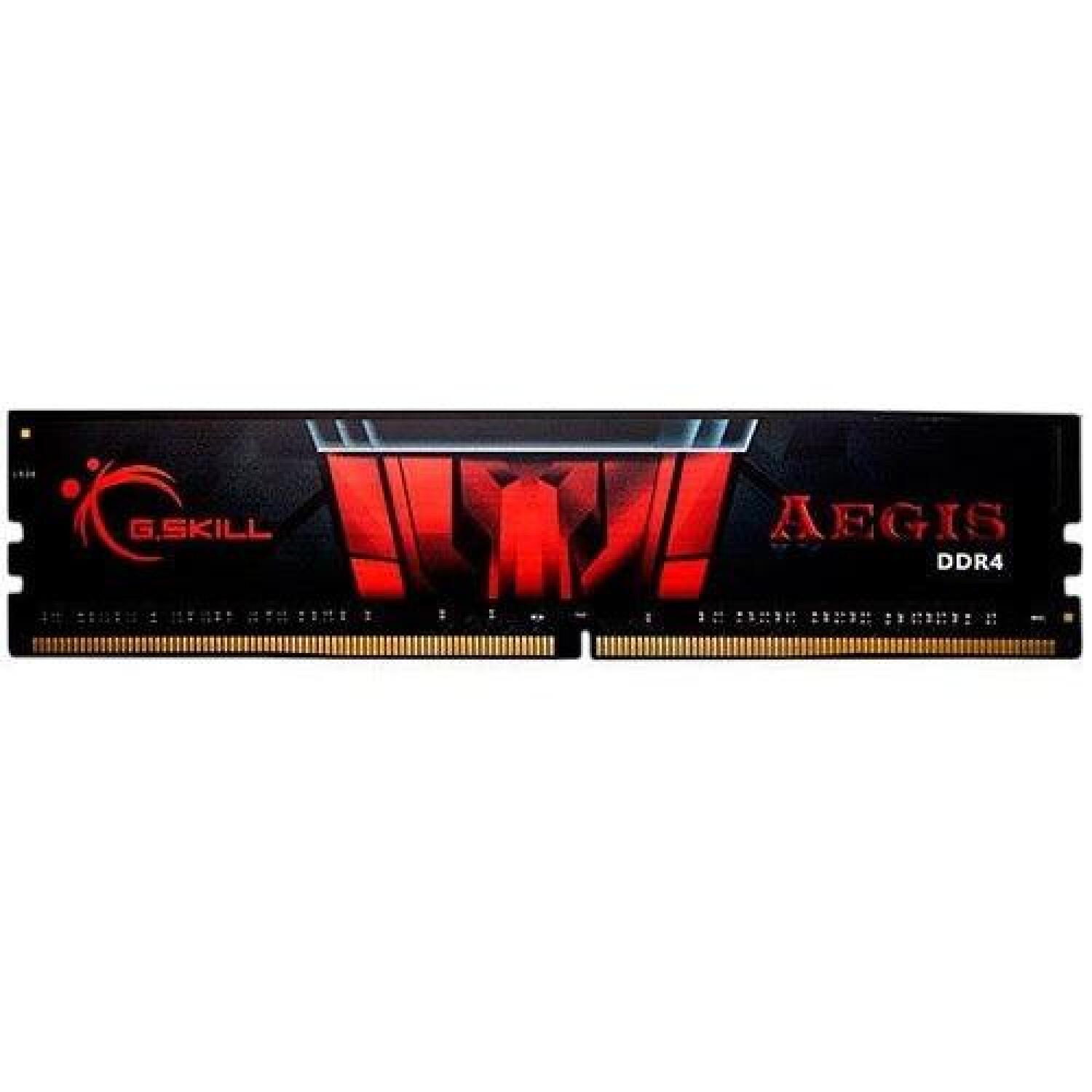 G.Skill Aegis F4-2666C19S-16GIS, 16 ГБ, DDR4, 2666 МТ/с, 1.2 В, CL19, без буфера, Intel XMP 2.0 (F4-2666C19S-16GIS)