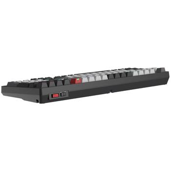 A4Tech Клавиатура A4TKLA47735, механическая, 98 клавиш, серый, BLMS красный, USB, 2.4G, Bluetooth 5.1, подсветка (A4TKLA47735)