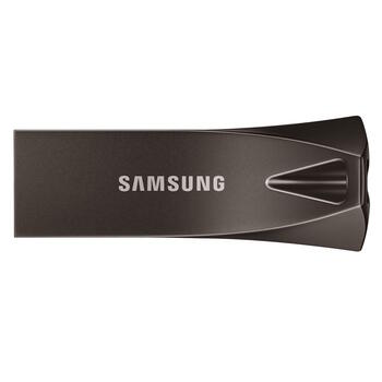 Samsung MUF-128BE4/APC BAR Plus USB-накопитель 128 GB USB 3.1 Gen 1 до 400 MB/s чтение USB-A Grey (MUF-128BE4/APC)