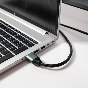 Tellur высокоскоростной HDMI 2.0 кабель TLL312001, 150см, 18Гбит/с, 4K x 2K, 24K позолоченные разъемы, 3D, Ethernet, HDR (TLL312001)