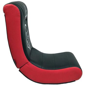 Subsonic Игровое кресло-качалка SA5729-AC1, 80см, 10кг, черный/красный, синтетическая кожа, функция качания (SA5729-AC1)