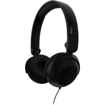 PHILIPS Austiņas ar vadu, melnas (TAH2100BK/00)