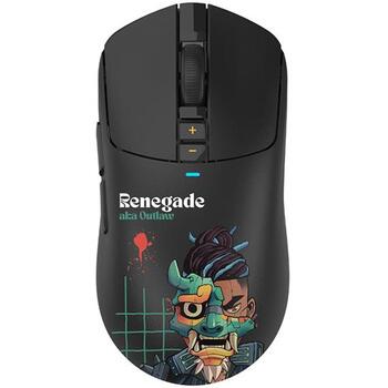A4Tech Игровая мышь A4TMYS47746, 8 кнопок, 1.8м, 300 мАч, USB-C, 1000 Гц, 50-20000 CPI, RF 2.4 ГГц, черная (A4TMYS47746)