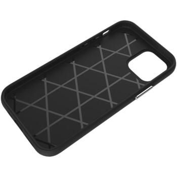 Devia Aizmugurējais vāciņš iPhone 12 Pro Max 102010592091, Melna, TPU, PC, 360° aizsardzība, precīzi izgriezumi (102010592091)
