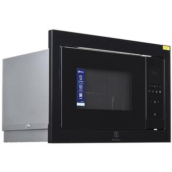 Electrolux LMS4253TBK встраиваемая микроволновая печь, 25 л, 900 Вт, гриль 1000 Вт, 230 В, 1450 Вт, стеклянный поддон 315 мм (LMS4253TBK)