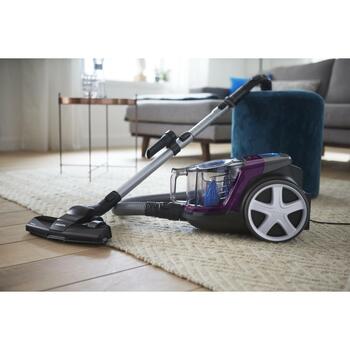 Philips пылесос FC9333/09, 900 Вт, 1.5 Л, без мешка, HEPA фильтр, 76 дБ, TriActive насадка, 6 м сетевой шнур (FC9333/09)