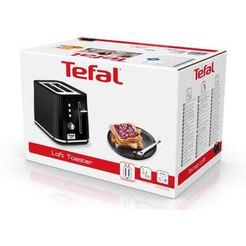 Tefal Tosteris TT761838, 850W, 2 šķēles, 7 grauzdēšanas līmeņi, atkausēšanas funkcija, noņemams drupatu režģis (TT761838)