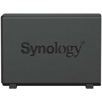 Synology NAS хранилище башня DS124, CPU Realtek RTD1619B, 1 RJ45, 2 USB 3.2, 1 ГБ памяти, EXT4, DDR4, 1 диск/отсек, 10.69 Вт (DS124)