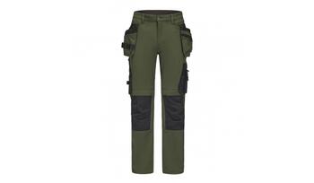 Pesso Nexus Stretch рабочие брюки C48 KD185_OG-C48, 90% нейлон/10% спандекс, 4-сторонняя растяжимость, наколенники STONE GUARD™ (KD185_OG-C48)