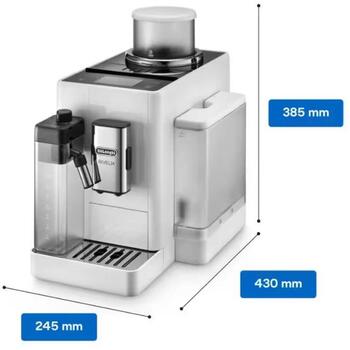 Delonghi Автоматическая кофемашина EXAM 440.55.W, 1450 W, 1.4 L, 250 g, TFT, 3.5