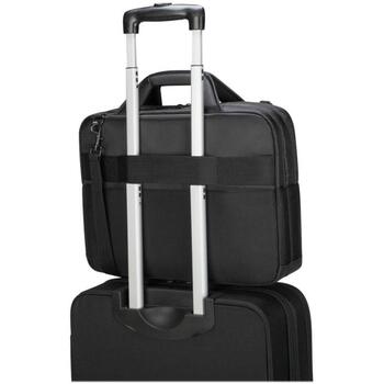 Targus Чехол для ноутбука CityGear TCG460GL, 15,6 дюймов, полиэстер, полиуретан, плечевой ремень, верхняя загрузка, черный (TCG460GL)