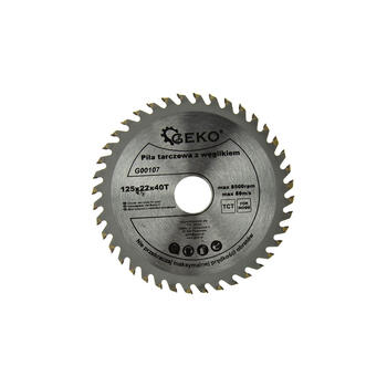 Пильный диск по дереву 125x22x40z Gecko (G00107)