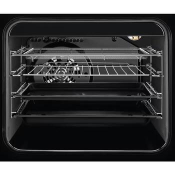 Electrolux электрическая плита LKI564267X, 58л, 50см, индукционная варочная панель, SteamBake, AirFry, каталитическая очистка (LKI564267X)